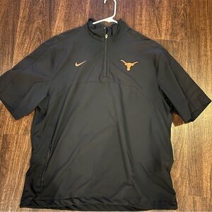 Men’s University of Texas Quarter Zip Dri Fit Shirt